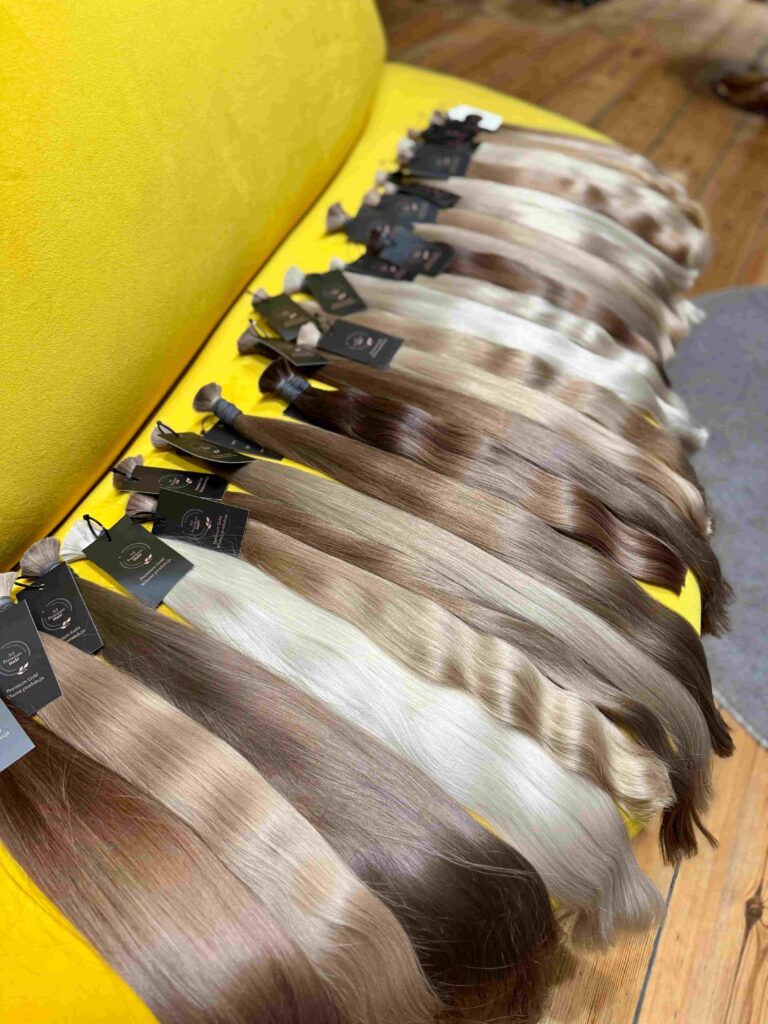 włosy premium Toruń – ekskluzywne pasma do przedłużania włosów
